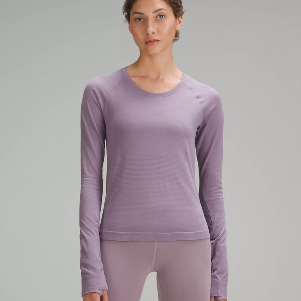 lululemon | Swiftly Tech Long-Sleeve Shirt 2.0 Race Length - Purple Ash